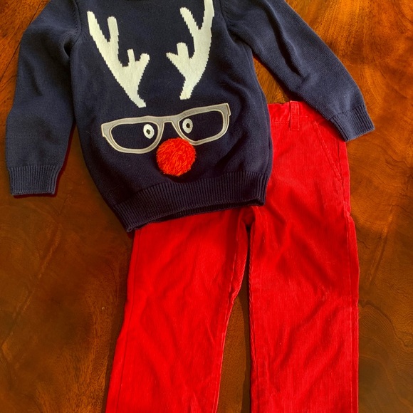 Joules boys holiday sweater-5t - Picture 8 of 8